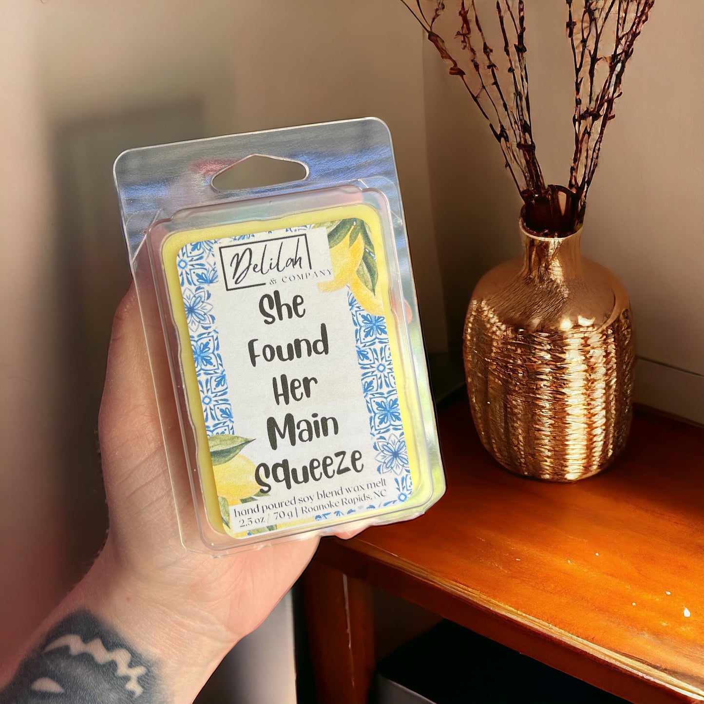 Custom Label Wax Melt