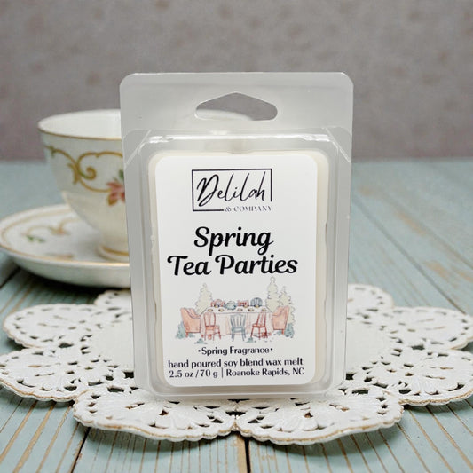 Spring Tea Parties Wax Melt