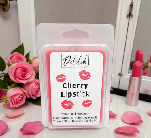 Cherry Lipstick Wax Melt