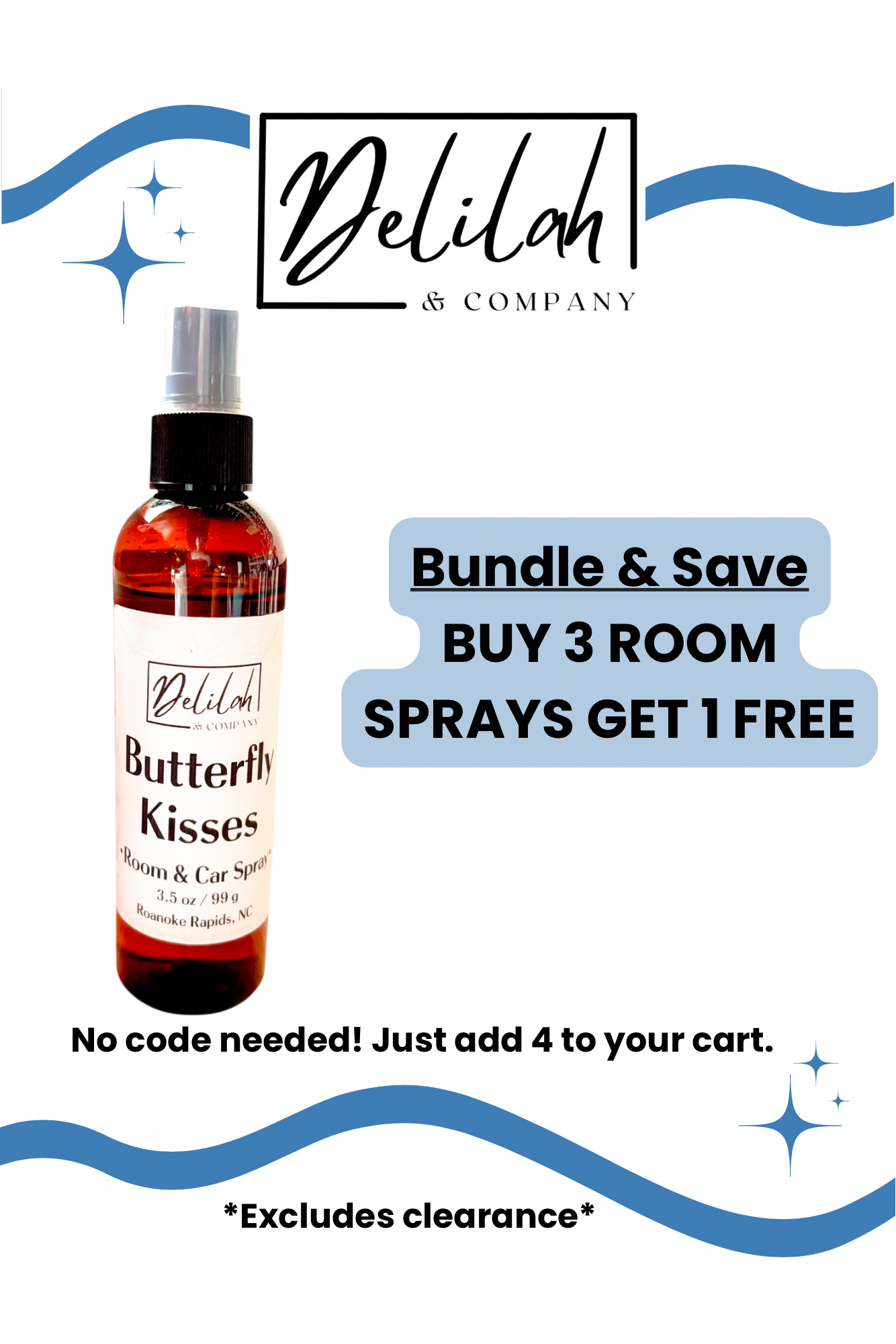 Butterfly Kisses Room Spray