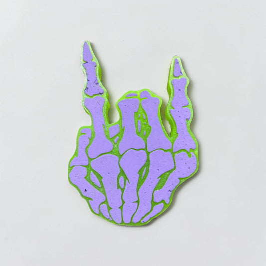 Skeleton Hand Freshie in Black Tie Scent