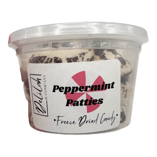 Peppermint Patties Freeze Dried Candy