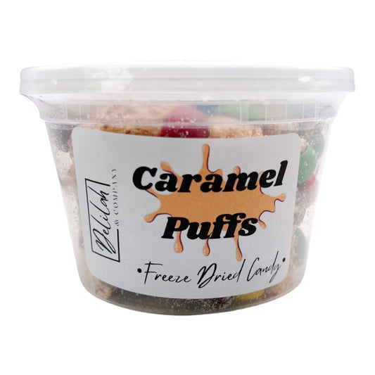 Caramel Puffs Freeze Dried Candy